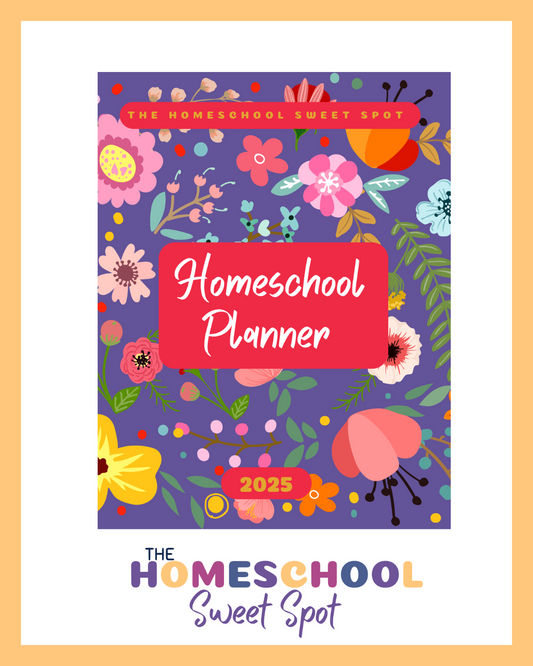 2025 Design Your Year Homeschool Planner