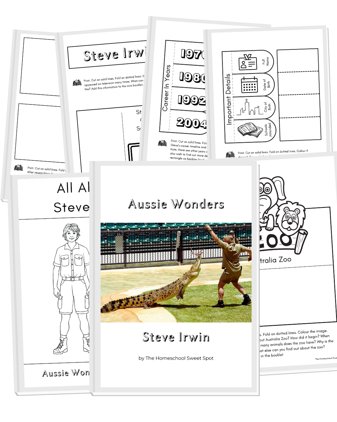 Aussie Wonders Lapbook Bundle