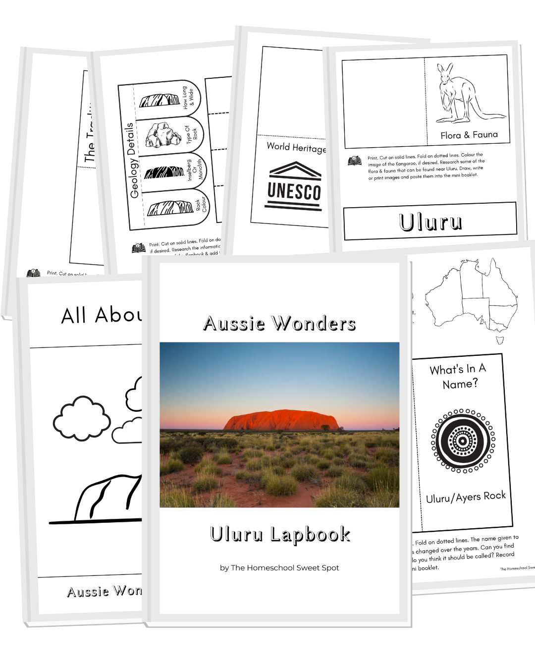 Aussie Wonders Lapbook Bundle