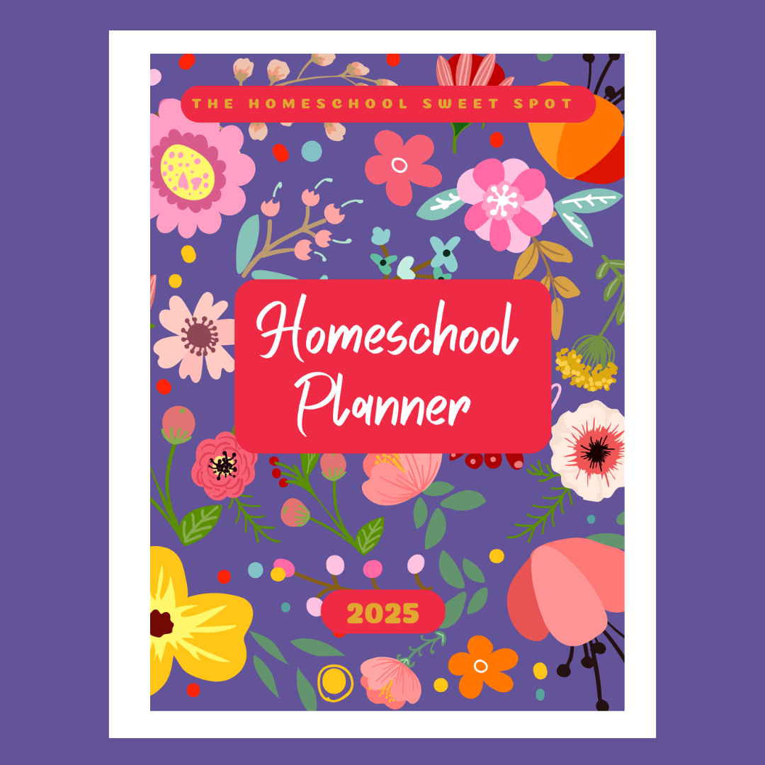 2025 Design Your Year Homeschool Planner – The Homeschool Sweet Spot